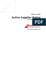 Active Supplier Rating: AMOS User's Guide