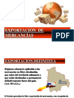 Exportacion de Mercancias