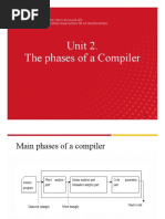 Unit 2. The Phases of A Compiler