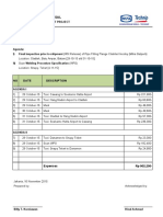 Reimbursement 21-23 January