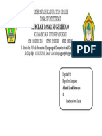 Surat Dispensasi Tiket Amplop