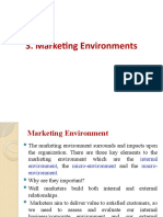 S3 Marketing Environment