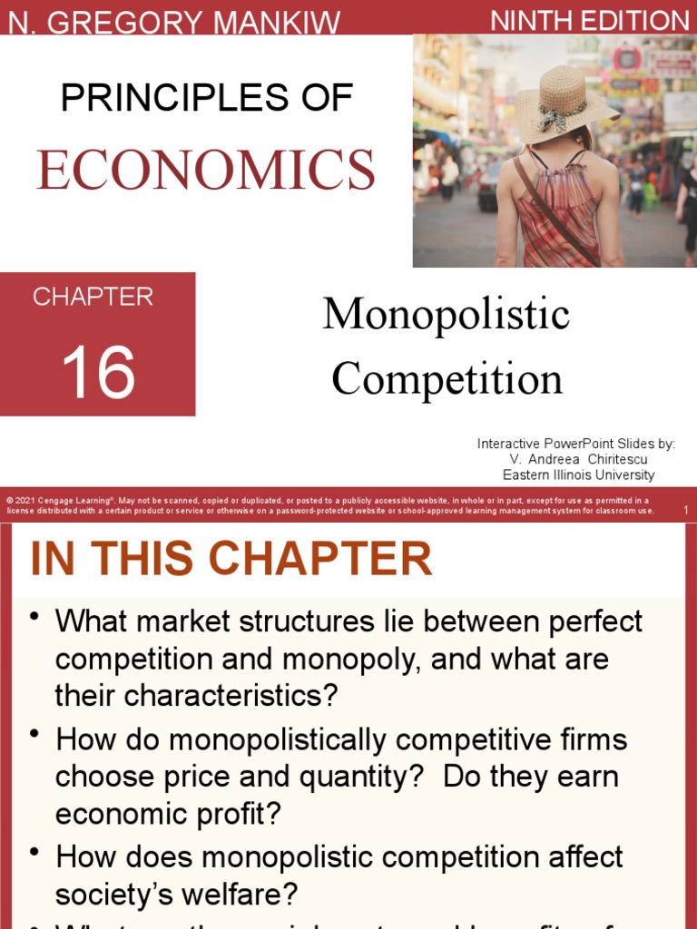 Interactive CH 16 Monopolistic Competition 9e | PDF | Monopoly | Profit ...