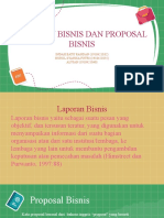 Laporan Dan Proposal Bisnis