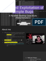 Advanced Exploitation of Simple Bugs: A Parallels Desktop Case Study (Pwn2Own2021)