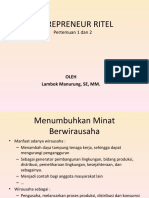 Entrepreneur Ritel 1 & 2 - Lambok Manurung