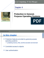 Chapter 4 - Protection in General-Purpose OS