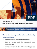 Topic 5. The Foreign Exchange Market