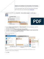 Set Adobe as the Defualt PDF Program