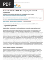 Pil Prolia para Pacientes | PDF | Osteoporosis | Inyección (medicina)