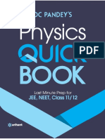 Arihant Physics Quick Book by DC Pandey