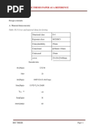 Sample Foundation Design