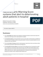 National Early Warning Score Systems That Alert To Deteriorating Adult Patients in Hospital PDF 2285965392761797