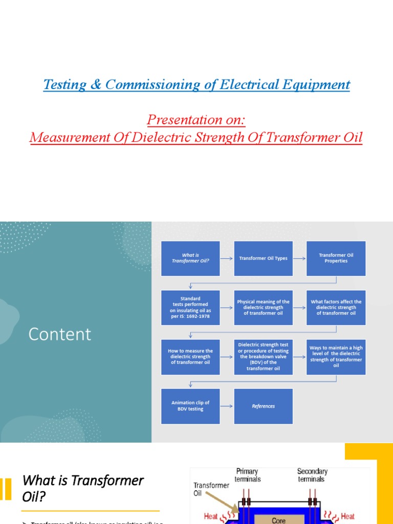 Testing & Commissioning of Electrical Equipment PDF Electrical