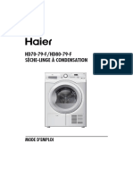 Haier HD80-79-F Dryer