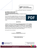 3.7.- INVITACIÓN AL ORGANO INTERNO