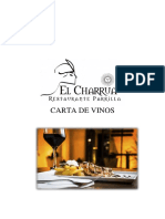 Carta Charrua - Licores 2020 QR