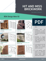 Hit and Miss Brickwork: BDA Design Note 02