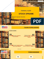 Stock Opname Warehouse - Slide