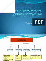 Model, Approach and Method of Teaching