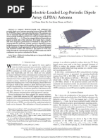 3 A Compact Dielectric-Loaded Log-Periodic Dipole Array LPDA Antenna