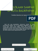 Pengelolaan Sampah di Kota Balikpapan