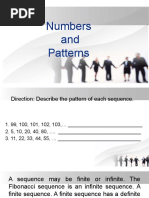 Numbers and Patterns