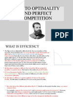 Lecture3. Pareto Optimality and Perfect Competition