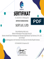 Sofyan, S.PD: No: 8624365/23-13388/litdig/2021