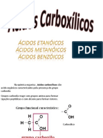 Ácidos Carboxílicos I
