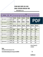 Jadwal Pas