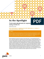 In The Spotlight: Post-Model Adjustments For Expected Credit Losses During COVID-19