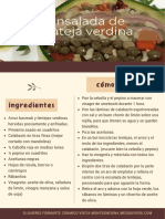 Ensalada de Lenteja Verdina