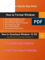 How To Format Windows