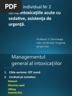 Studiul individual Nr 2 tema