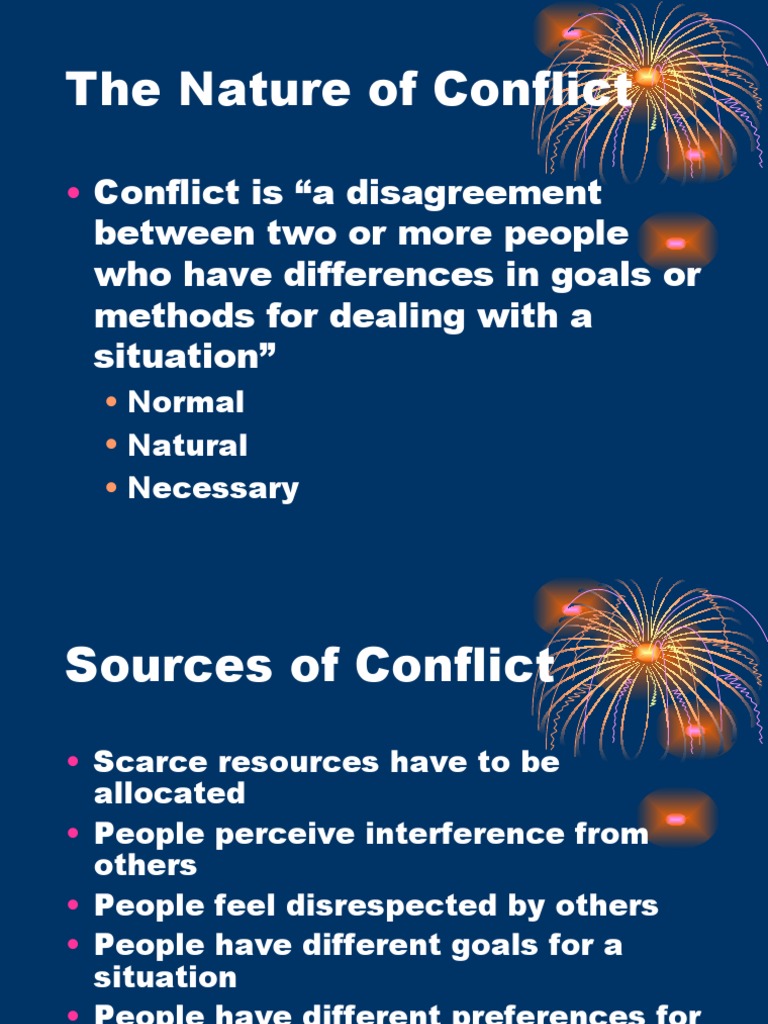 Nature of Conflict PDF Bias Neuropsychological Assessment