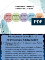 Perjalanan Demokrasi Indonesia