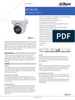 Dh-Ipc-Hdw3441Tm-As: 4Mp Ir Fixed Focal Eyeball Wizsense Network Camera