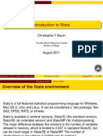 Stata Introduction