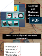 Electrical and Electronic Measuring Instruments