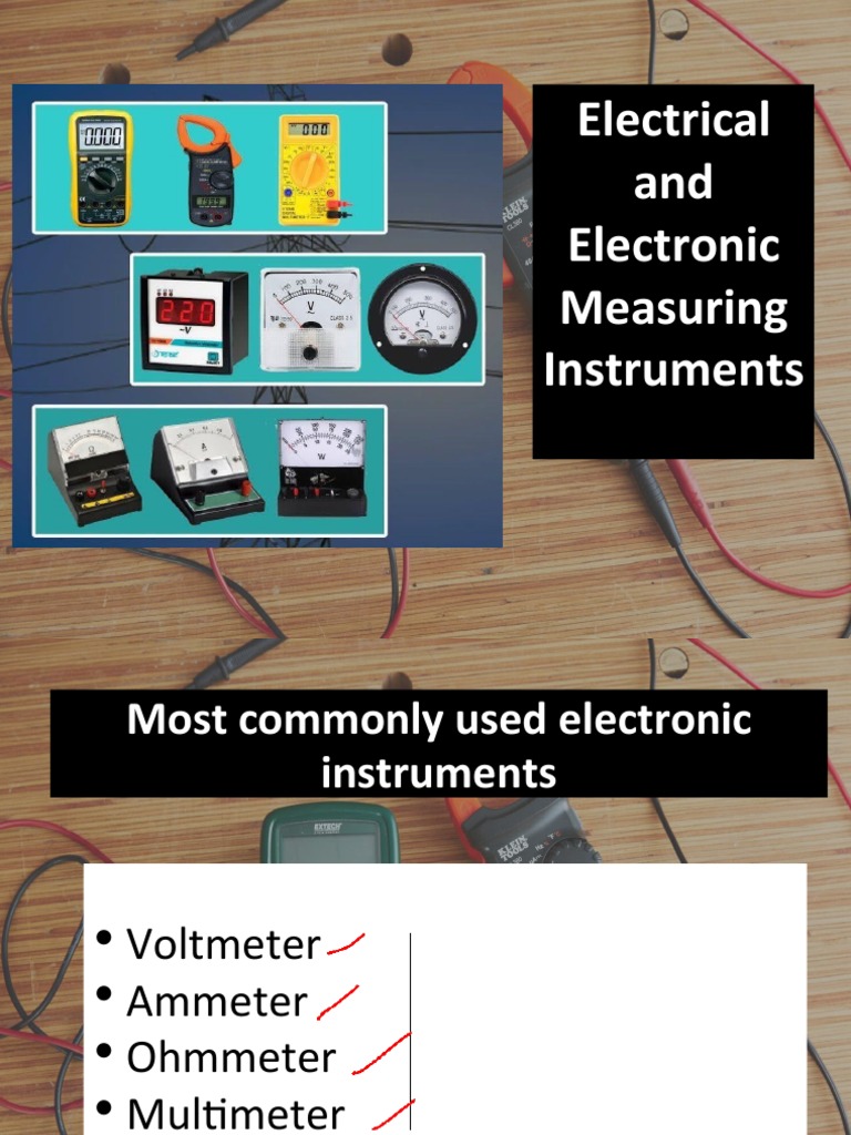 1 Electrical Measuring Devices PDF