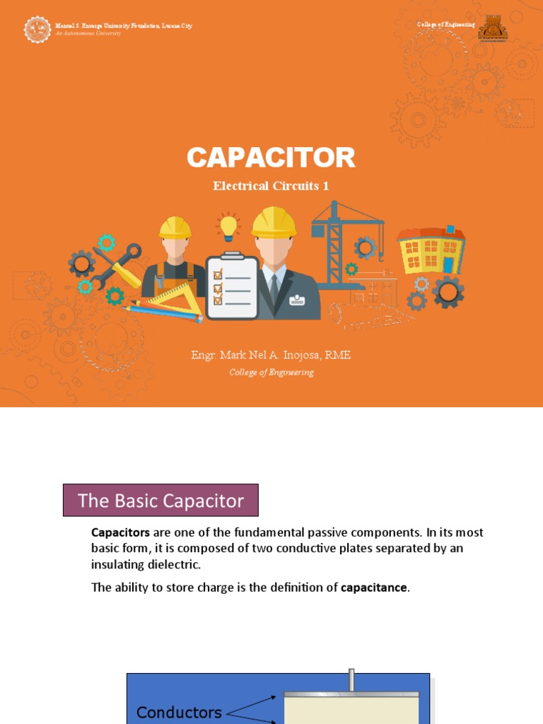 Capacitors for Engineering Students | PDF | Inductor | Inductance