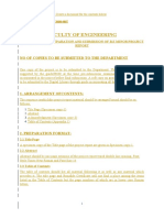 Faculty of Engineering: Ex 1.guidelines Document