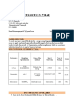 CV Sample of Civil Engineer