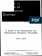 Review The Mesochrysinae and Nothochrysinae (Neuroptera: Chrysopidae)
