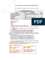 Atividade de Fixação - Índices de Endividamento - Imobilizações