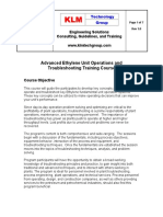 KLM Advanced Ethylene Unit Troubleshooting Rev1.3