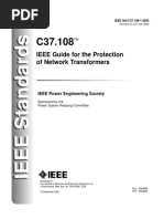 IEEE Guide For The Protection of Network Transformers: IEEE Power Engineering Society