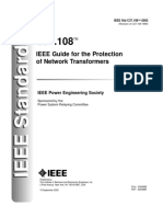 IEEE Guide For The Protection of Network Transformers: IEEE Power Engineering Society