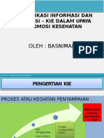 Komunikasi Informasi Dan Edukasi - Kie Dalam Upaya Promosi Kesehatan